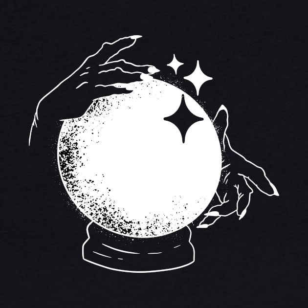 Crystal ball fortune teller by Shirtseller0703